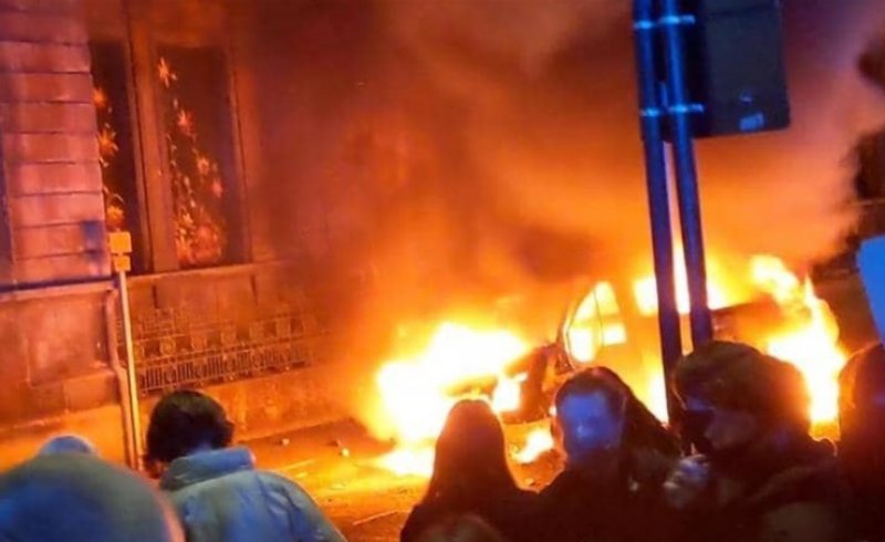 بريطانيا تشهد احتجاجات عنيفة بسبب قانون يمنح الشرطة سلطات جديدة