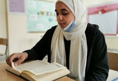 إعدادية مدينة عيسى للبنات تنفذ برنامج "بالقرآن نرتقي" عبر الفصول الافتراضية