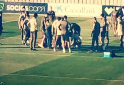 بالفيديو: ديمبلي يفقد وعيه ويسقط في تدريبات أتلتيكو مدريد