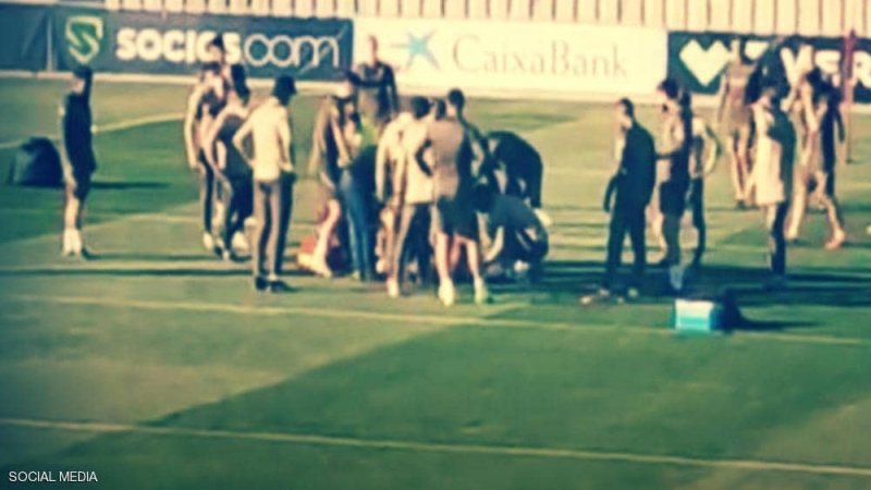 بالفيديو: ديمبلي يفقد وعيه ويسقط في تدريبات أتلتيكو مدريد