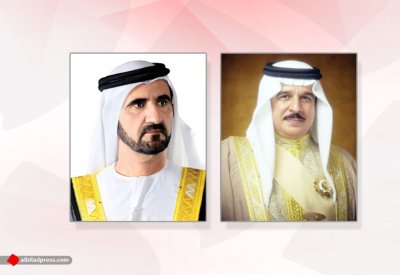 جلالة الملك المفدى يعزي سمو الشيخ محمد بن راشد آل مكتوم في وفاة نائب حاكم دبي