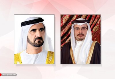 سمو ولي العهد رئيس مجلس الوزراء يعزي سمو الشيخ محمد بن راشد آل مكتوم في وفاة نائب حاكم دبي