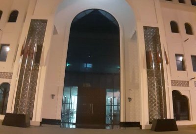 بالصور: اطفاء أنوار مبنى مجلس النواب.. وهذا هو السبب