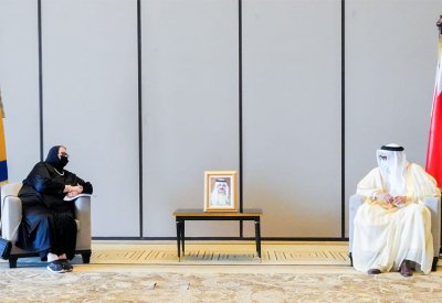 وزير الخارجية يجتمع مع نائبة رئيس مجلس الوزراء وزيرة خارجية البوسنة
