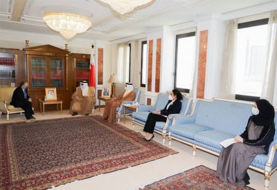 وزير الخارجية يستقبل المبعوث الخاص للأمم المتحدة لسلامة الطرق