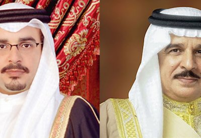 جلالة الملك المفدى وسمو ولي العهد رئيس مجلس الوزراء يتبادلون التهاني بمناسبة نجاح سباق الفورمولا 1