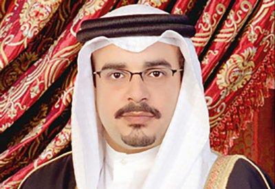 سمو ولي العهد رئيس مجلس الوزراء يزور حلبة البحرين الدولية
