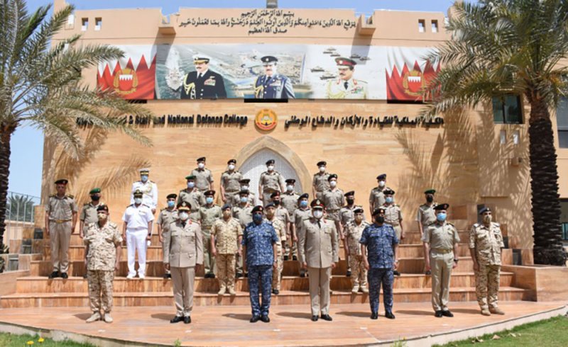 وفد من كلية ناصر العسكرية يزور الكلية الملكية للقيادة والأركان والدفاع الوطني