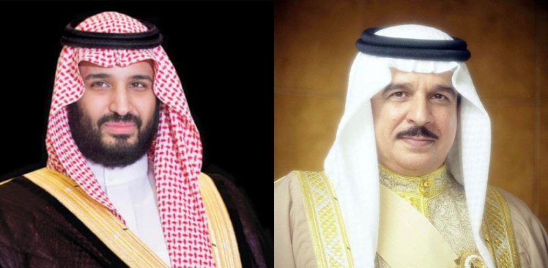 جلالة الملك يتلقى اتصالاً هاتفياً من سمو ولي عهد المملكة العربية السعودية