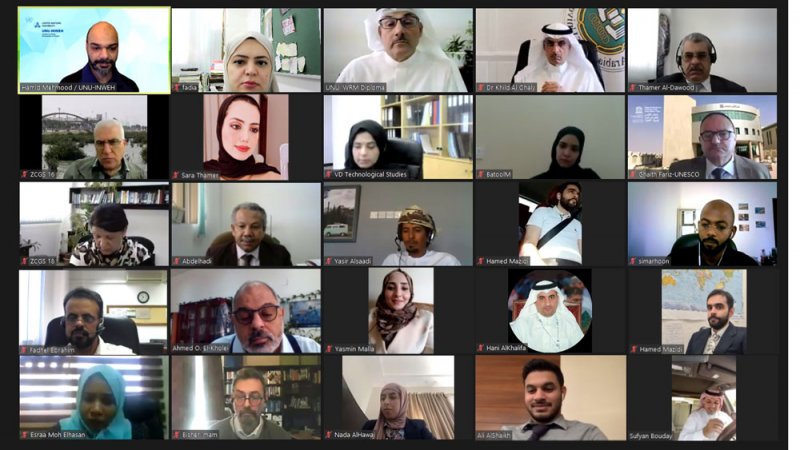 إنهاء الحزمة التدريبية الأولى لدبلوما الإدارة المتكاملة للموارد المائية بجامعة الخليج العربي