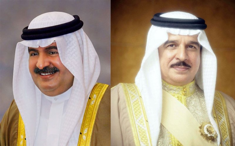 جلالة الملك المفدى يتلقى برقية تهنئة من سمو الشيخ علي بن خليفة آل خليفة