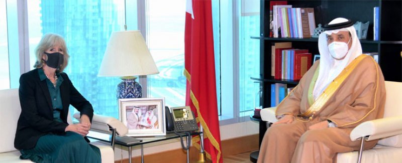 وزير العمل يبحث مع القائم بأعمال السفارة الأمريكية تعزيز التعاون في المجالات العمالية والتنموية