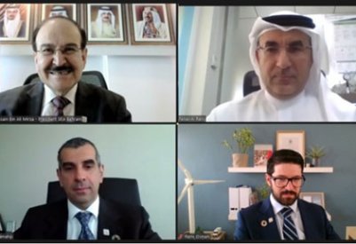 الدكتور ميرزا يبحث مع Dubai Green Fund إمكانية تمويل مشاريع الطاقة المتجددة في مملكة البحرين