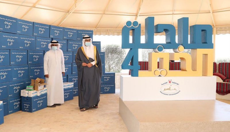 سمو محافظ الجنوبية يطلق مبادرة "ماجلة الخير 4" بتوزيع 1000 صندوق