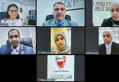 اجتماع ثنائي بين إدارتي البحوث والدراسات بمجلسي "الشورى البحريني" و"الأعيان الأردني"