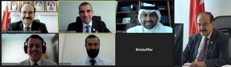 ميرزا يعقد اجتماع لمناقشة تقرير التدقيق السنوي للعام 2020 للمشروع المشترك مع برنامج الأمم المتحدة الإنمائي
