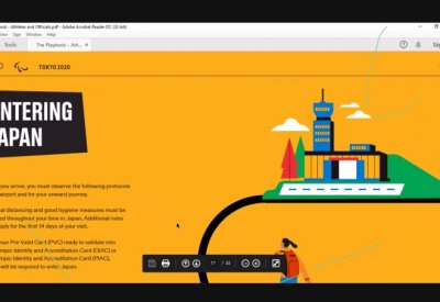 الأولمبية البحرينية تنظم محاضرة طبية توعوية للبعثة الرياضية لأولمبياد طوكيو 2020