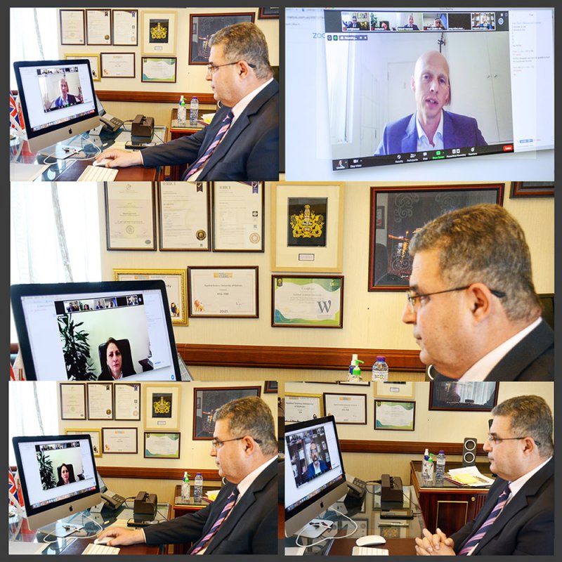 رئيس جامعة العلوم التطبيقية: تعزيز ثقافة الابتكار وريادة الأعمال لتخريج طلبة مبدعين ورواد أعمال