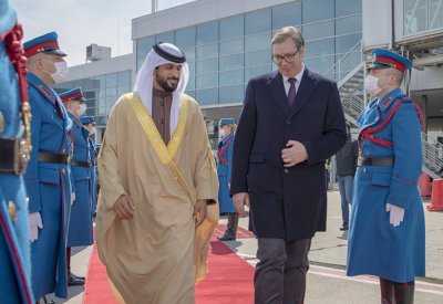 ناصر بن حمد يترأس وفد مملكة البحرين الى جمهورية صربيا