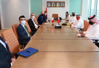 وزير الصناعة والتجارة يجتمع بوزير الخارجية والشؤون الأوروبية بجمهورية مالطا