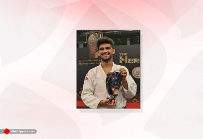 ناصر بن حمد يهنئ منفردي عبر الانستغرام بحصوله على كأس أفضل لاعب آسيوي في رياضة الجوجيتسو