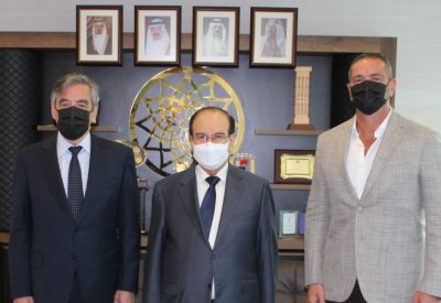 رئيس هيئة الطاقة المستدامة يستقبل رئيس وزراء فرنسا الأسبق