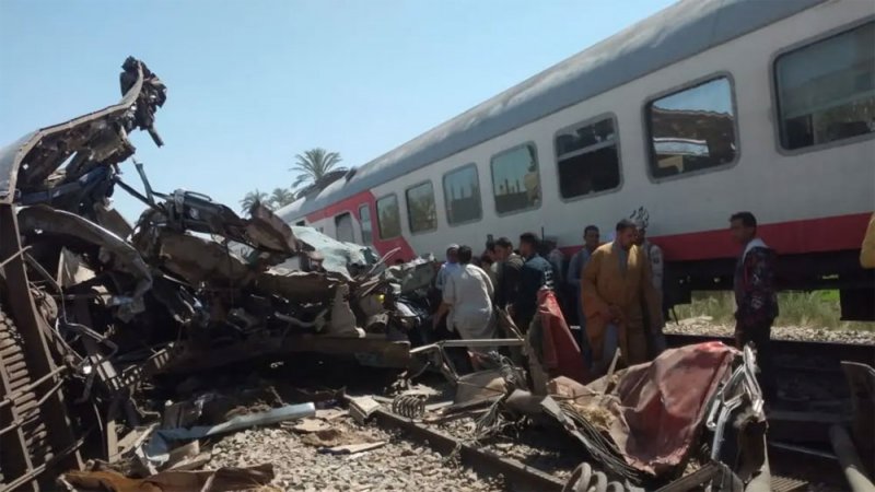 جديد صادم عن قطاري سوهاج.. مخدرات وكابينة القيادة فارغة
