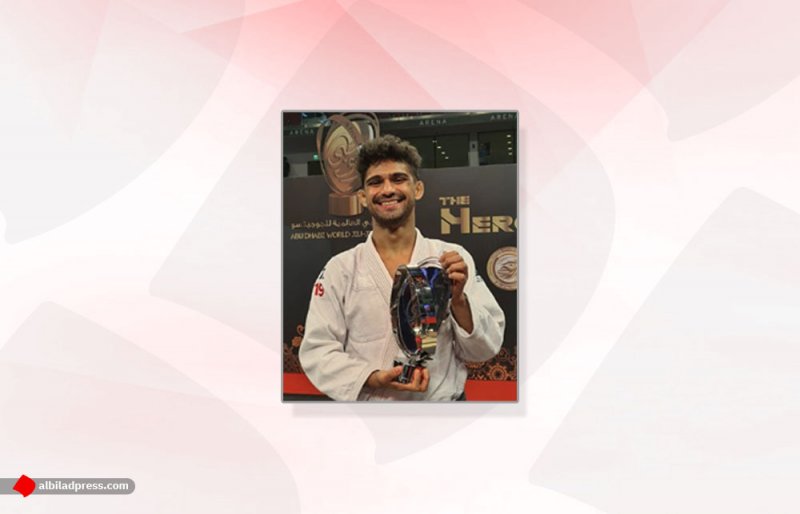ناصر بن حمد يهنئ منفردي عبر الانستغرام بحصوله على كأس أفضل لاعب آسيوي في رياضة الجوجيتسو