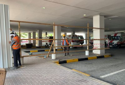 بدء أعمال مشروع توسعة قسم الطوارئ والحوادث بمجمع السلمانية الطبي