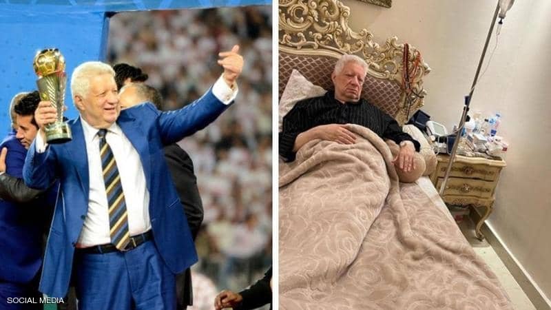 مرتضى منصور يكشف حقيقة صورته المتداولة على مواقع التواصل