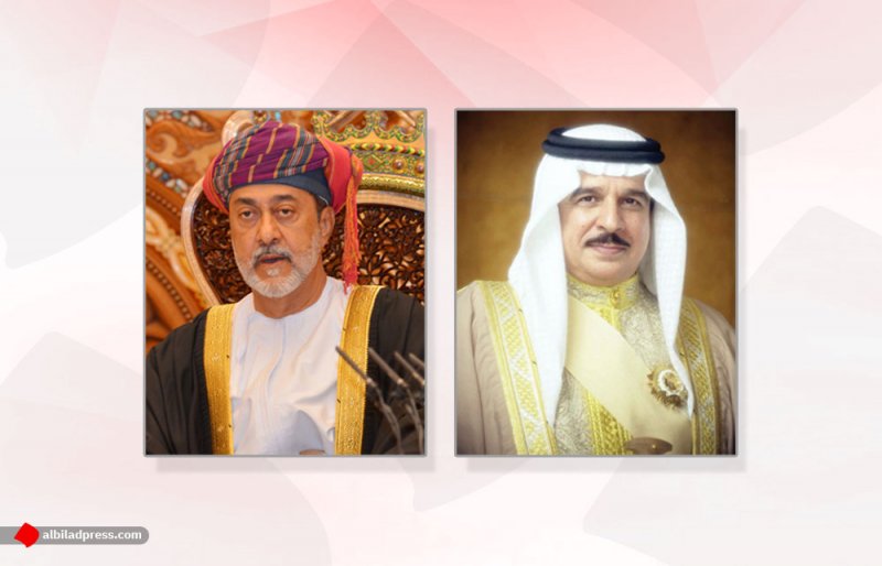 جلالة الملك المفدى يتبادل التهاني مع جلالة السلطان هيثم بن طارق سلطان عمان