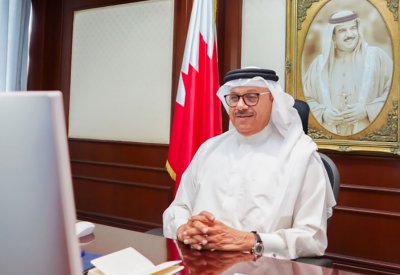 وزير الخارجية يجري لقاءً عامًا مع منتسبي وزارة الخارجية عبر الاتصال الإلكتروني المرئي
