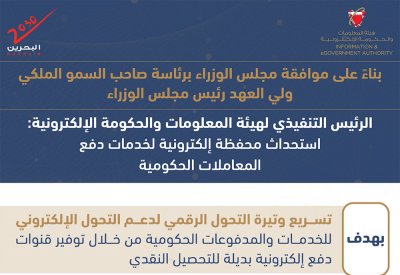 الرئيس التنفيذي لهيئة المعلومات: استحداث محفظة إلكترونية لخدمات دفع المعاملات الحكومية