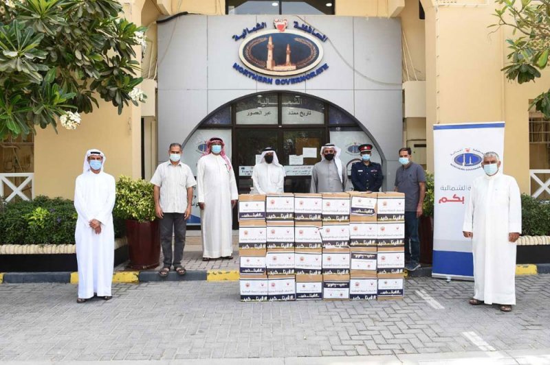 المحافظة الشمالية توزع أكثر من 1000 سلة رمضانية ضمن حملة "فينا خير"