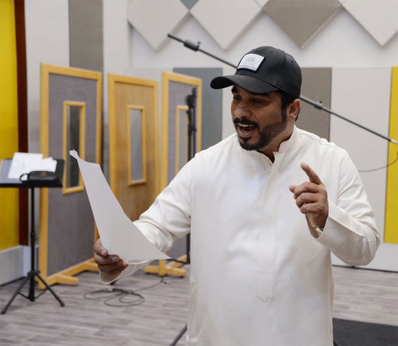 السعدون.. العمل الإذاعي أصعب بكثير من التلفزيون