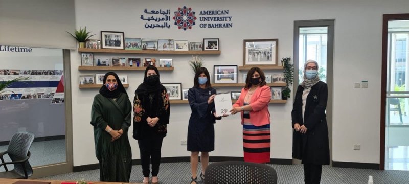 توقيع شراكة بين الجامعة الأمريكية في البحرين و جمعية سيدات الأعمال البحرينية