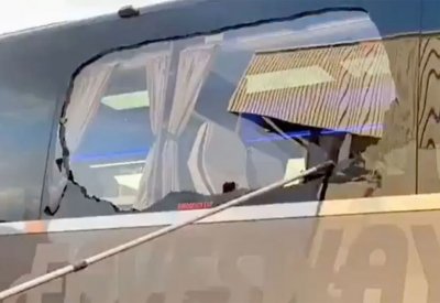 الشرطة تحقق في حادثة الاعتداء على حافلة ريال مدريد