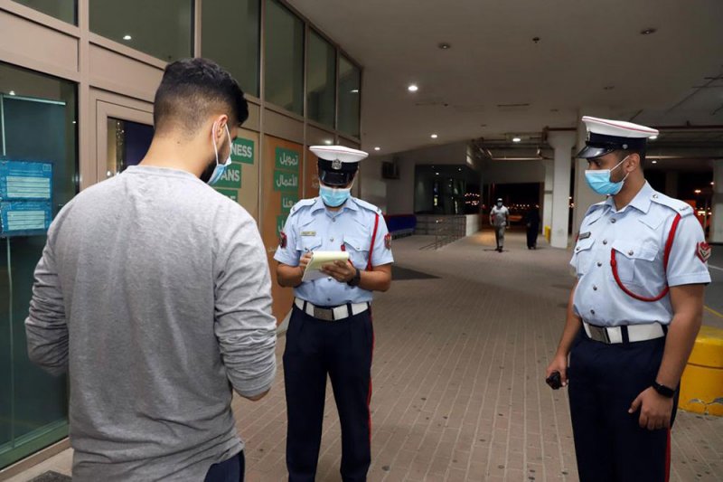 مديريات الشرطة ترصد 71395 مخالفة عدم لبس كمامة الوجه في الأماكن العامة
