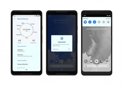 Digital Wellbeing ينبه الأشخاص المنشغلين بهواتفهم أثناء المشي