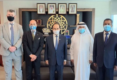 ميرزا يبحث مع شركة Dii Desert Energy العالمية الاستثمارات في مشاريع الطاقة المتجددة 