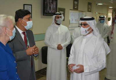 سفير البحرين لدى الولايات المتحدة يزور مستشفى الإرسالية الأمريكية