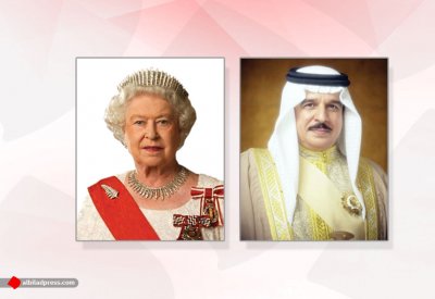 جلالة الملك المفدى يهنئ الملكة اليزابيث الثانية بمناسبة عيد ميلاد جلالتها