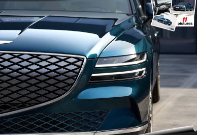 جينيسيس تعرض أول سيارة كهربائية  تحت اسم Electrified G80​