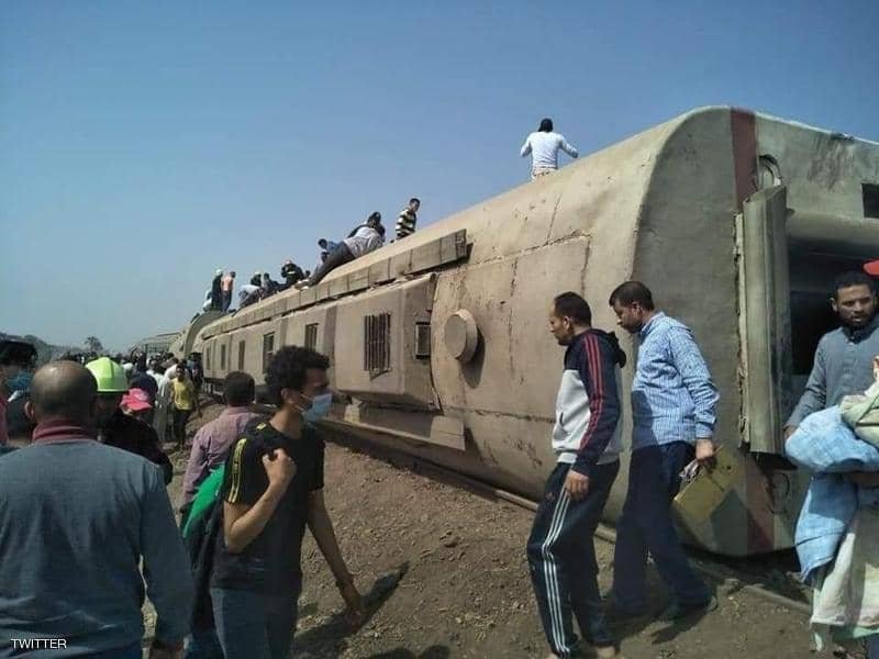 زيادة لافتة.. مصر تعلن العدد الرسمي لقتلى حادث "قطار طوخ"