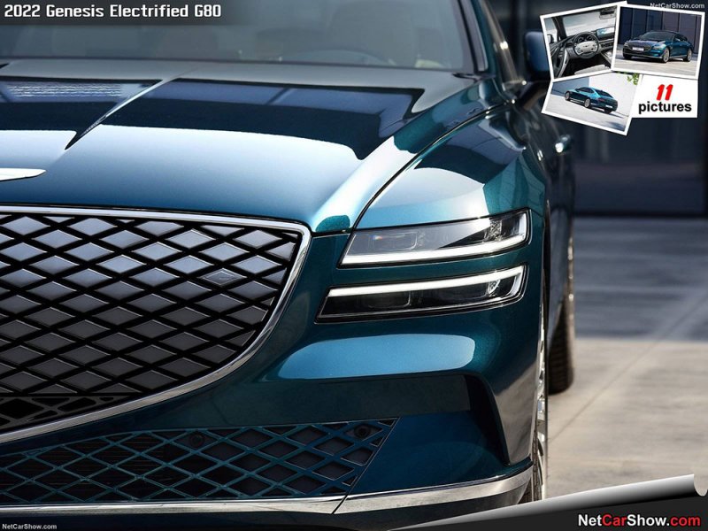 جينيسيس تعرض أول سيارة كهربائية  تحت اسم Electrified G80​