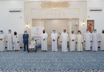افتتاح مسجد علي محمد الكعبي بمنطقة عسكر