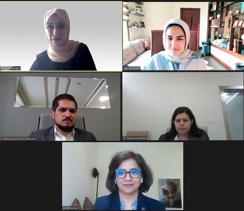 الأنصاري تستقبل الرئيسة الجديدة للجامعة الملكية للبنات