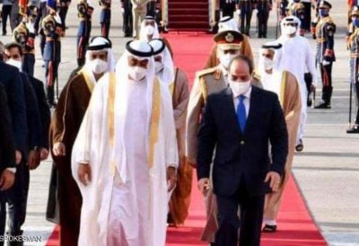 الشيخ محمد بن زايد يصل إلى مصر في زيارة رسمية