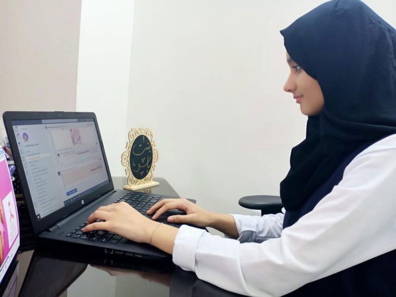 ثانوية المعرفة تُطلق فضاءً افتراضياً لنشر إنجازات طالباتها