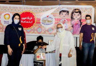 محافظة العاصمة تحيي حفل القرقاعون بالتعاون مع مبادرة "ابتسامة"